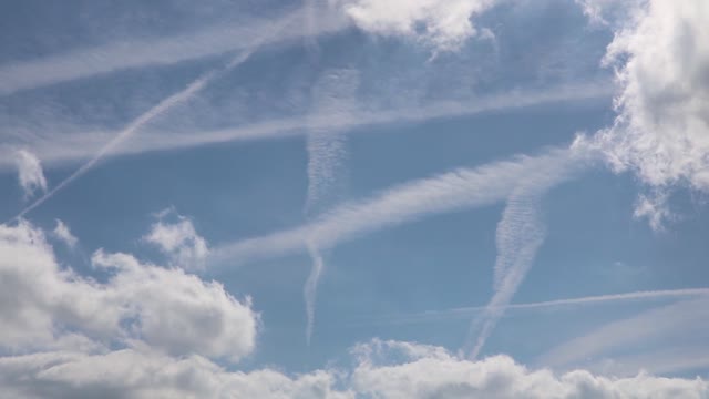 Clouds sky blue