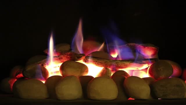 Fire flame gas