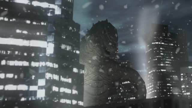Monster city night