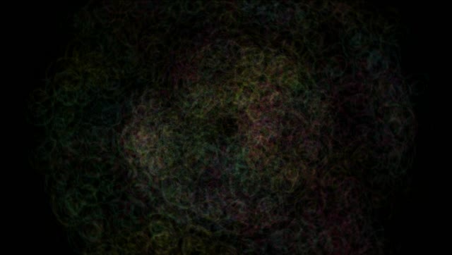 Rotation to dye abstract