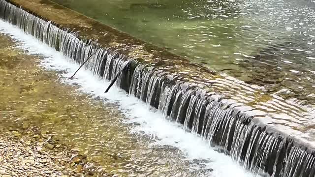 River cascade water