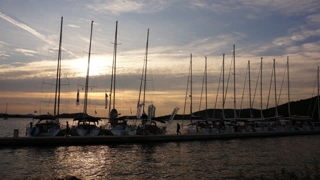 Croatia yacht port