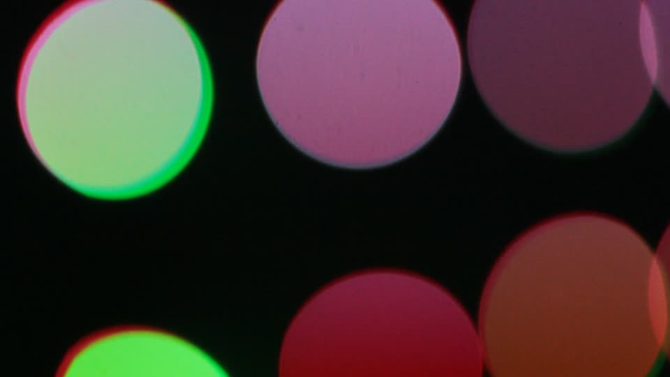 Lights unfocused sparkles