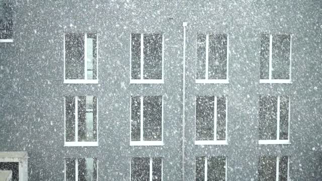 Snow snowfall snowflakes