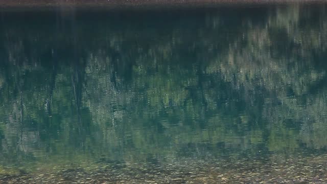 Water reflection lake
