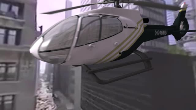Helicopter city action