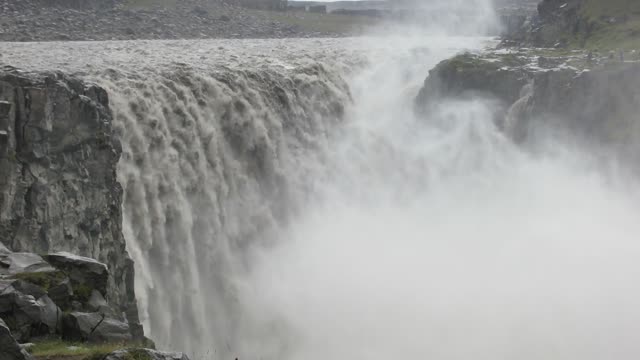 Dettifoss iceland waterfall