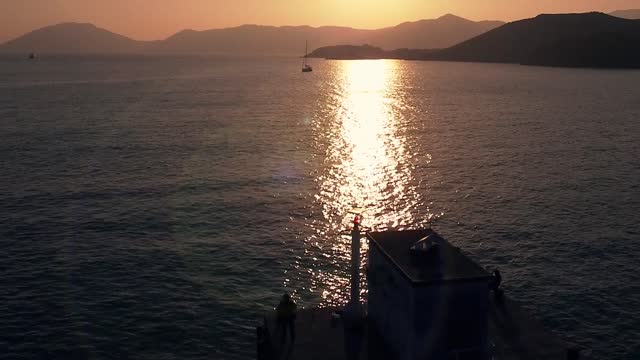 Sunset sunrise fishing