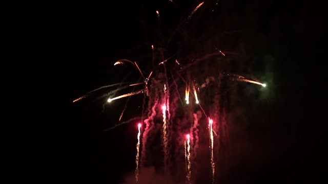 Fireworks sky salute