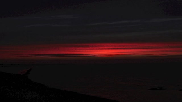 Sea beach sunrise
