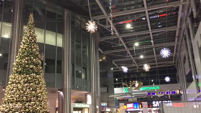 Shopping mall christmas christmas decoration
