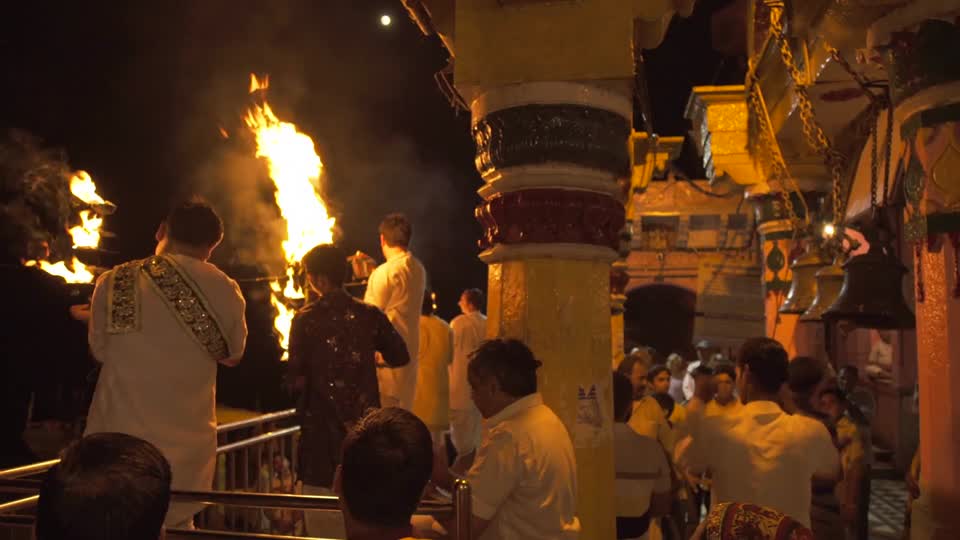 Shiva puja ceremony ceremony