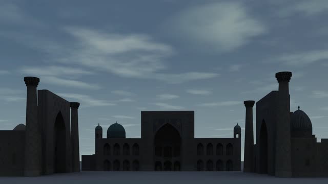 Registan square palace samarkand