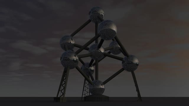 Atomium brussels art