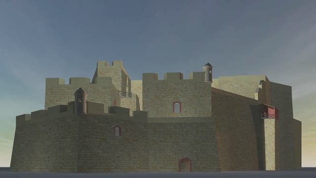 Castle san pedro spain