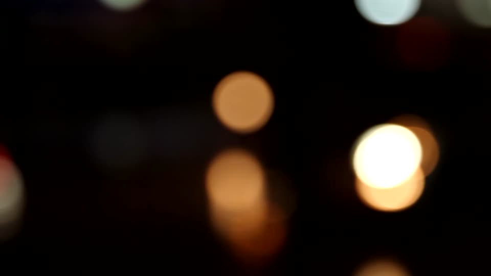 Bokeh blur circle lights