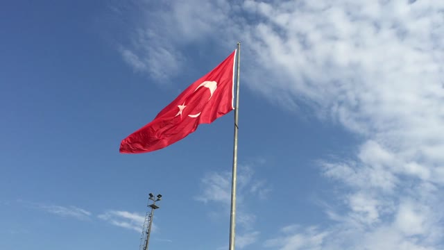 Turkey flag istanbul