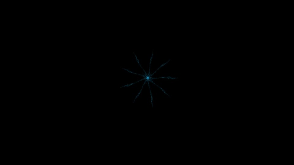 Hypnosis abstract flowing movements