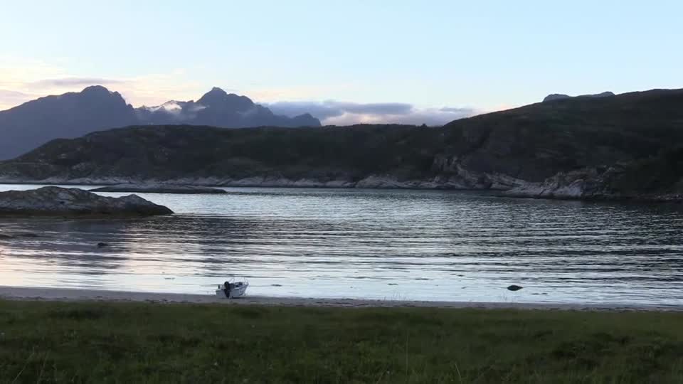 Scandinavia arctic landscape