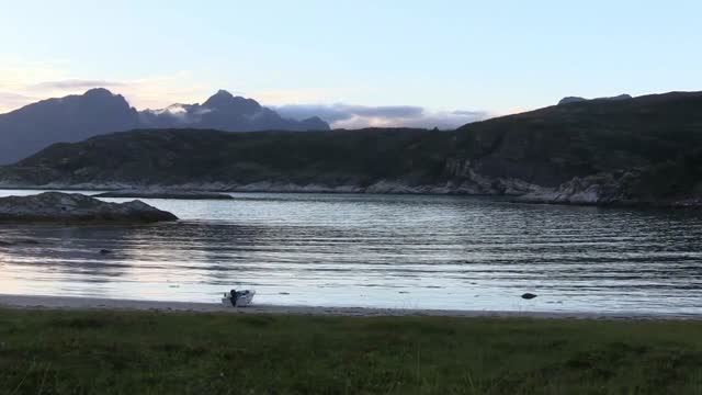 Scandinavia arctic landscape