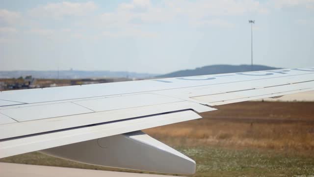 Plane takeoff start