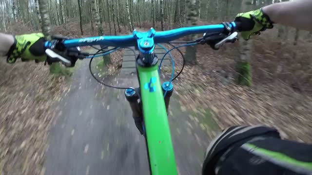 Mountain bike singletrail mtb