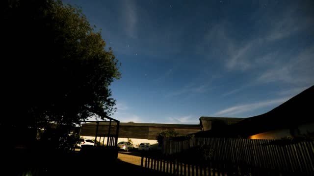 Night lapse night time