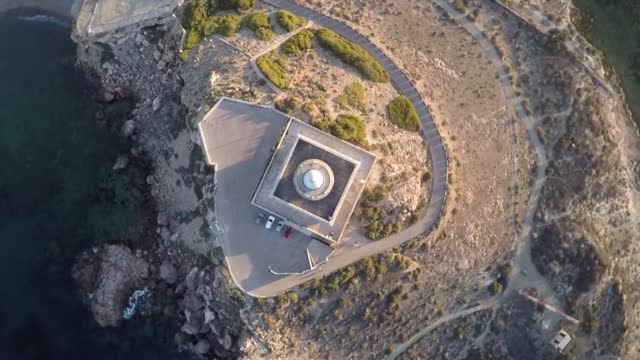 Cabo de palos lighthouse spain