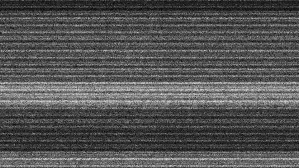 Tv error image noise
