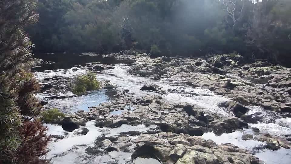 Stream creek water