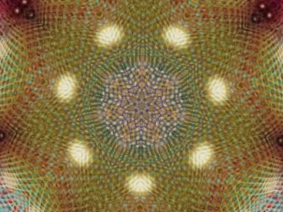 Kaleidoscope symmetry abstract