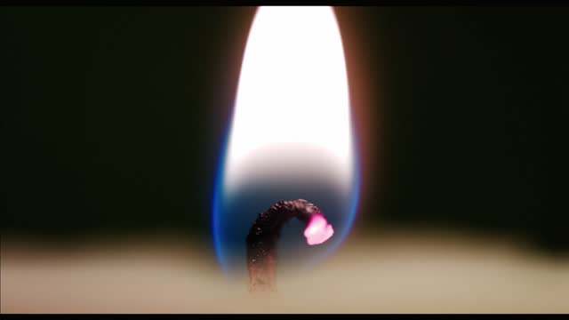 Candle flame fire