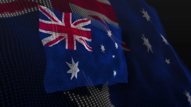 Australia flag banner