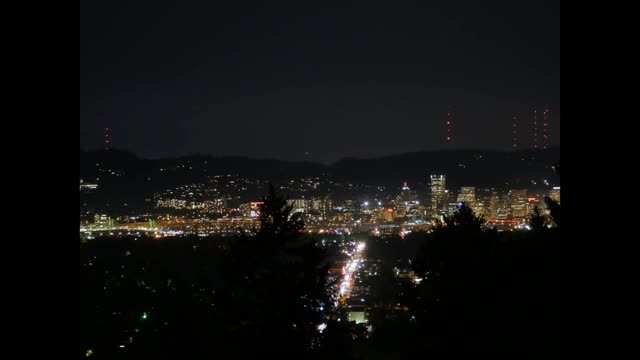 City night lights