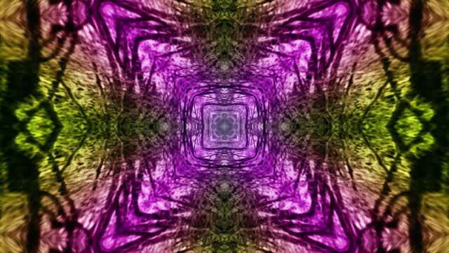 Kaleidoscope effect color