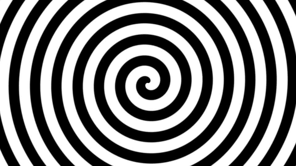 Spiral hypnosis schneckenlinie