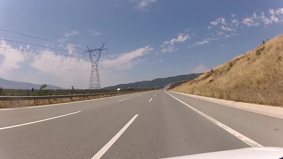 Road driving motorway