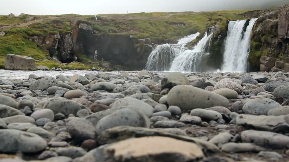 Waterfall nature flowing