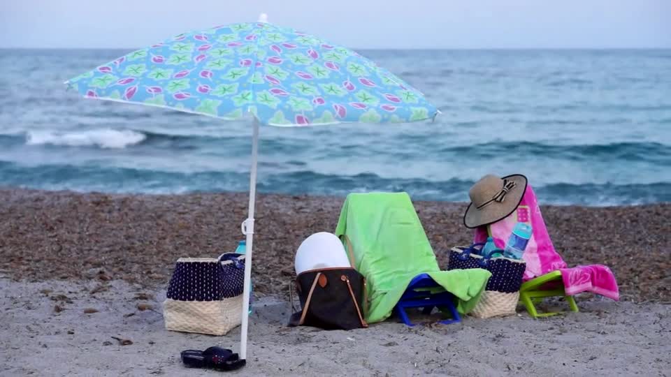 Parasol beach place