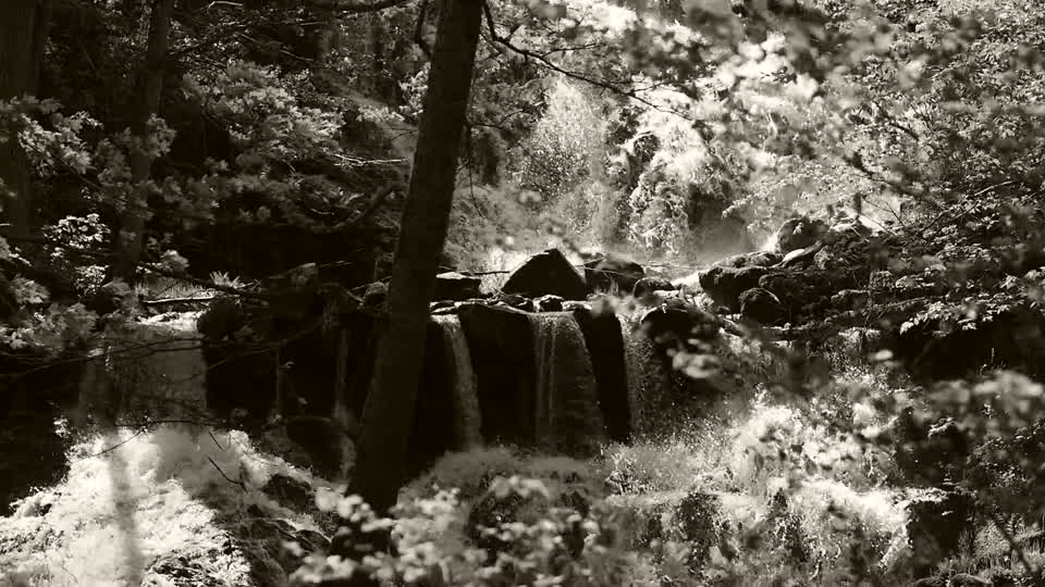 Waterfall cascade stream