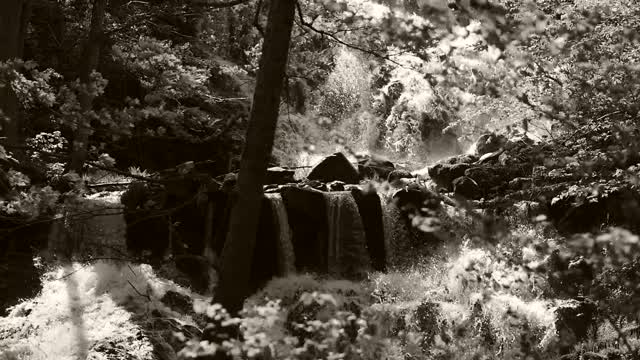 Waterfall cascade stream