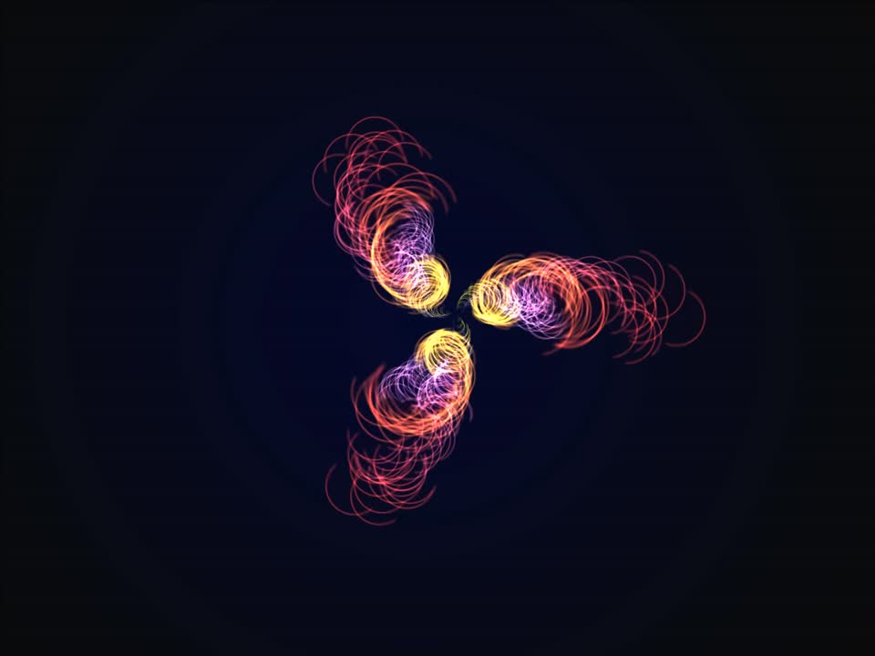 Streamer circling threads