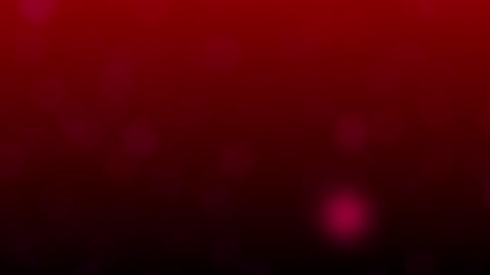 Particles bokeh red