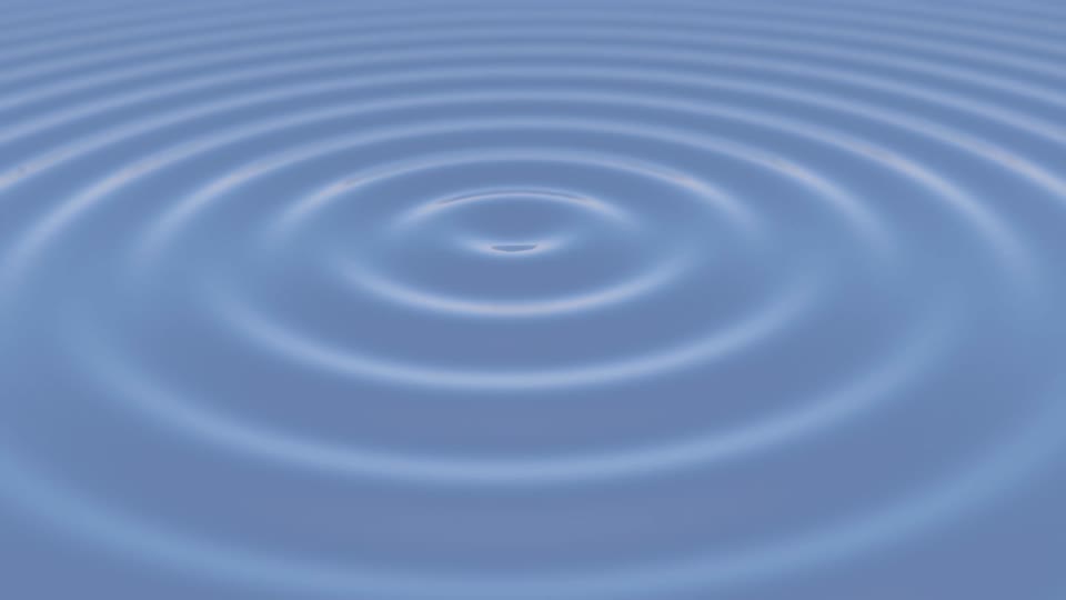 Ripple waves water