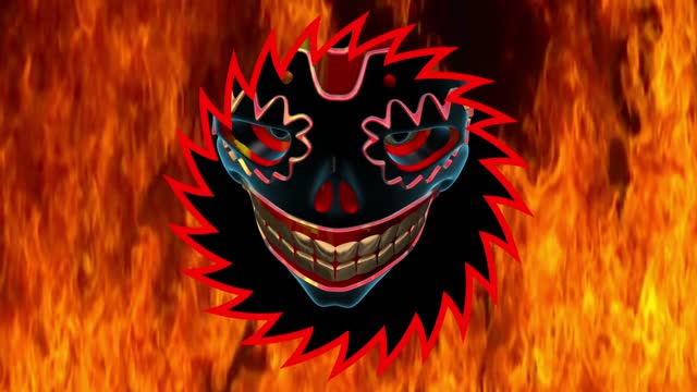 Skull fire agression