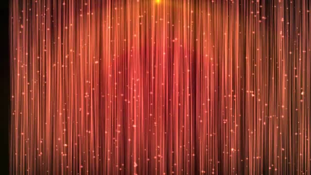 Film leader film credits curtain