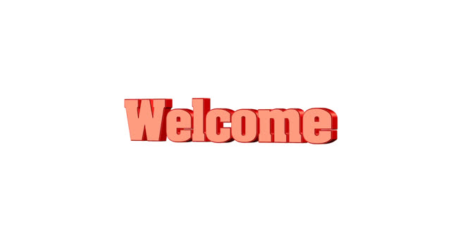 Welcome hello hi