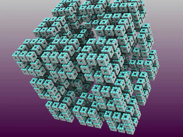 Fractal render 3d