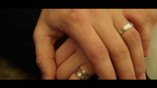Hands support marriage
