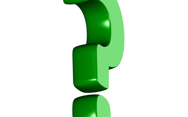 Question mark question character
